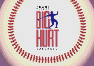 Заставка игры Frank Thomas Big Hurt Baseball